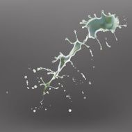 Drops splashes vector N2