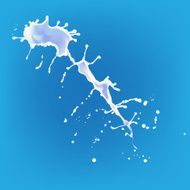 Drops splashes vector N3