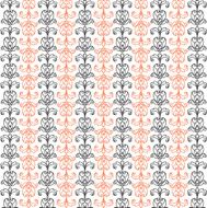 halloween damask stripe pattern