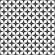 Black and white geometric seamless pattern with rhombus N2
