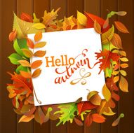 Hello Autumn Background