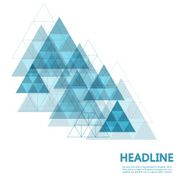 Abstract background with triangles For book covers