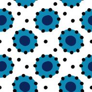 Dymkovo seamless pattern N9