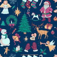 Christmas seamless pattern N138