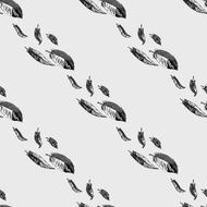 Seamless pattern with feathers N28