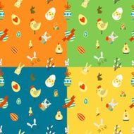 Easter Seamless Pattern N22