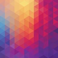 Cube diamond abstract background