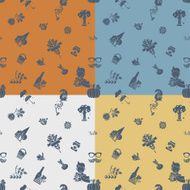 Autumn seamless pattern N58