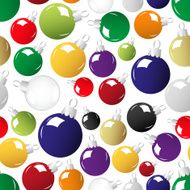 shiny color christmas decoration seamless pattern eps10