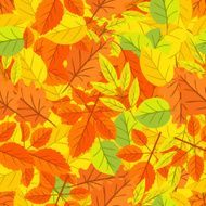 Autumn leaf seamless pattern N4