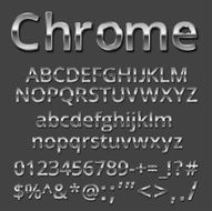 Metal font