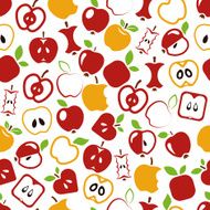 apple seamless pattern N2