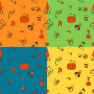 Autumn seamless pattern N59