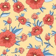 Pattern with flowers N18
