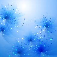 Vector background with flowers N14