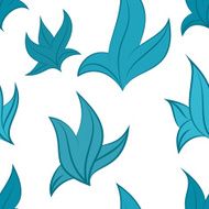 Vector pattern of leaves N19