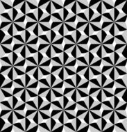 Black and white geometric seamless pattern N14