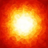 Orange Polygonal Mosaic Background Creative Design Templates N3