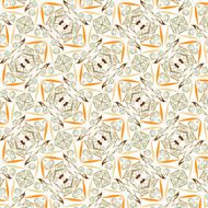 Primitive simple grey retro seamless pattern N4