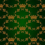 Seamless pattern with crowns N2