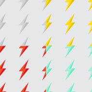 seamless pattern with lightning N4
