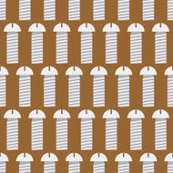 Bolts seamless pattern Iron Fasteners vector background Metal