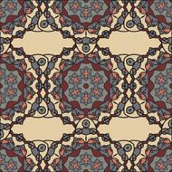 Ornate Mandala Background for greeting card Brochure Card or Invitation