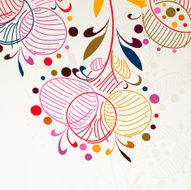 Floral abstract background N38