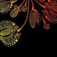 Floral abstract background N40