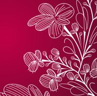 Floral abstract background N42
