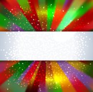 Abstract background in red orange yellow green colors