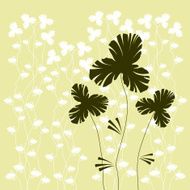 Floral background N737