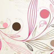 Floral background N739