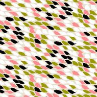 Pattern with small brushed dots