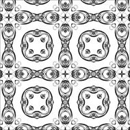Primitive simple grey retro seamless pattern N16