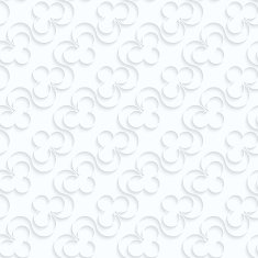 Quilling paper diagonal clubs on vine