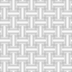 Slim gray striped T shapes with corners
