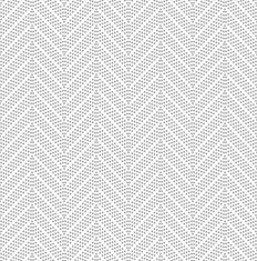 Slim gray dotted chevron