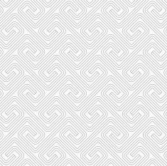 Slim gray countered fastened square spirals