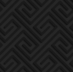 Black textured plastic rectangle spirals fastened