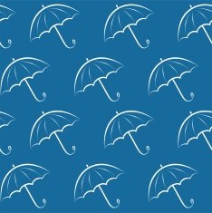 Seamless pattern with umbrellas N5