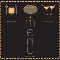 Restaurant menu design N221