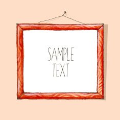Watercolor frames N6