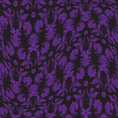 warped damask pattern violet black