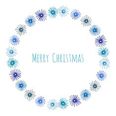 Watercolor winter background N7