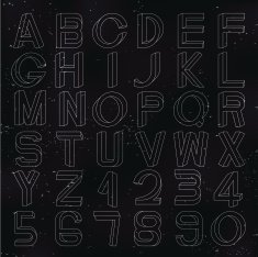 Impossible font N2