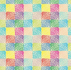 Abstract multicolor seamless pattern