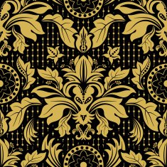 seamless damask pattern N83