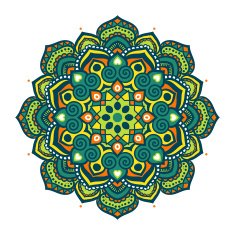 Vector mandala ornament N50