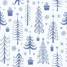 Seamless Christmas pattern N56